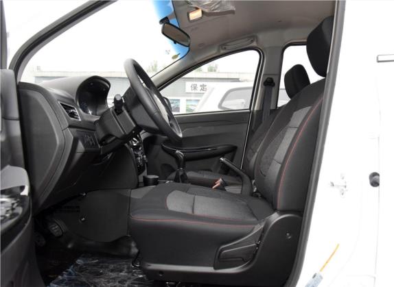 开瑞K50 2017款 1.5L 手动基本型 车厢座椅   前排空间