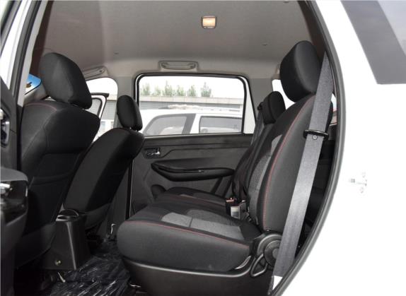 开瑞K50 2017款 1.5L 手动基本型 车厢座椅   后排空间