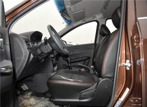 开瑞K50 2017款 1.5L 手动舒适型 车厢座椅   前排空间