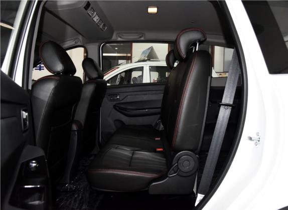 开瑞K50 2017款 K50S 1.5L 自动豪华型 车厢座椅   后排空间