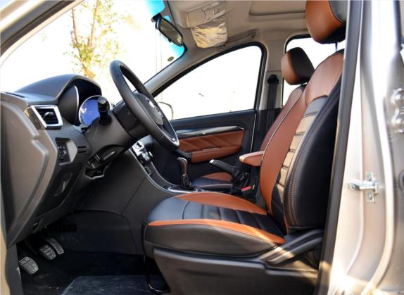 开瑞K60 2018款 1.5L 手动天窗版 车厢座椅   前排空间