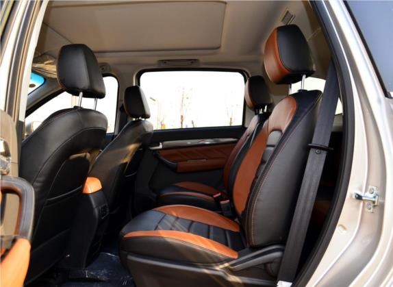 开瑞K60 2018款 1.5L 手动天窗版 车厢座椅   后排空间