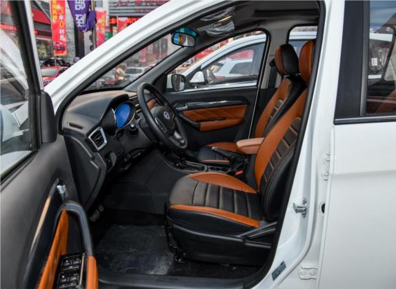 开瑞K60 2018款 1.5L 自动天窗版 车厢座椅   前排空间