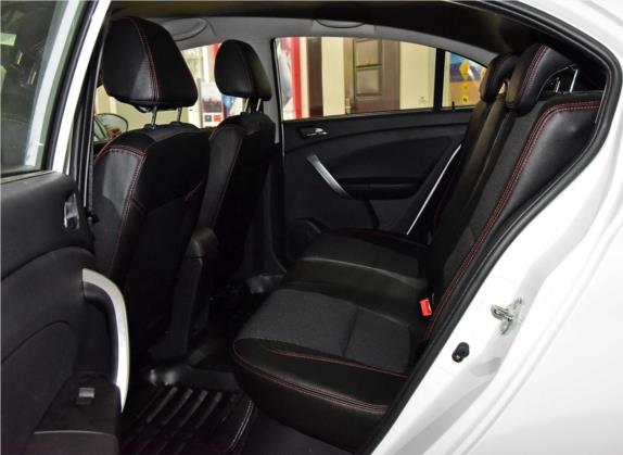 凯翼C3R 2016款 1.5L 自动虹钻版 车厢座椅   后排空间