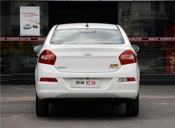 凯翼C3 2016款 1.5L 自动虹钻版 外观   正后