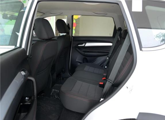 凯翼X3 2016款 1.6L 手动智联II版 车厢座椅   后排空间