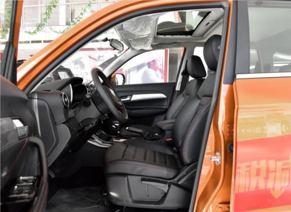 凯翼X3 2016款 1.6L CVT发烧友版 车厢座椅   前排空间