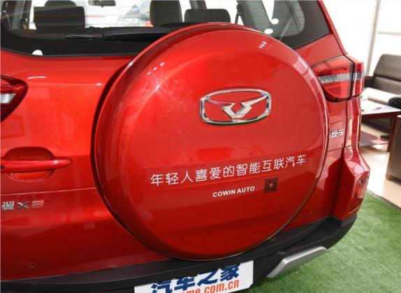 凯翼X3 2017款 1.6L 手动发烧友版 国V 其他细节类   备胎