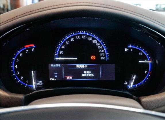 凯迪拉克XTS 2016款 28T 精英型 中控类   仪表盘