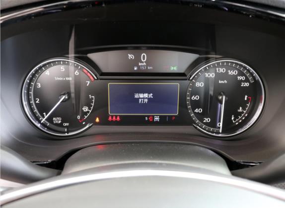 凯迪拉克XT5 2020款 改款 28T 四驱技术型 中控类   仪表盘