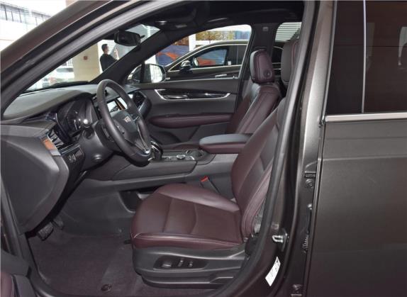 凯迪拉克XT6 2020款 改款 28T 七座豪华型 车厢座椅   前排空间
