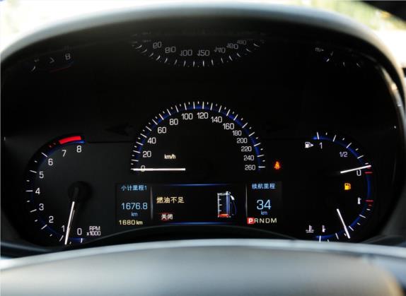 凯迪拉克ATS(进口) 2014款 28T 领先型 中控类   仪表盘