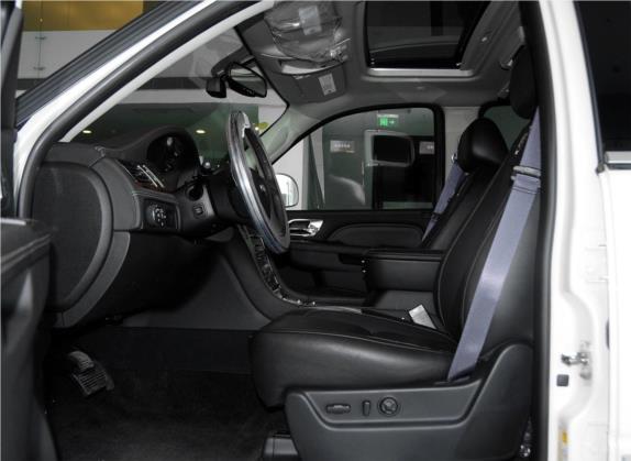 凯雷德ESCALADE 2013款 6.2L ESV铂金版加长型 车厢座椅   前排空间