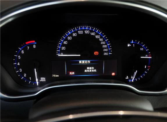凯迪拉克SRX 2014款 3.0L 领先型 中控类   仪表盘