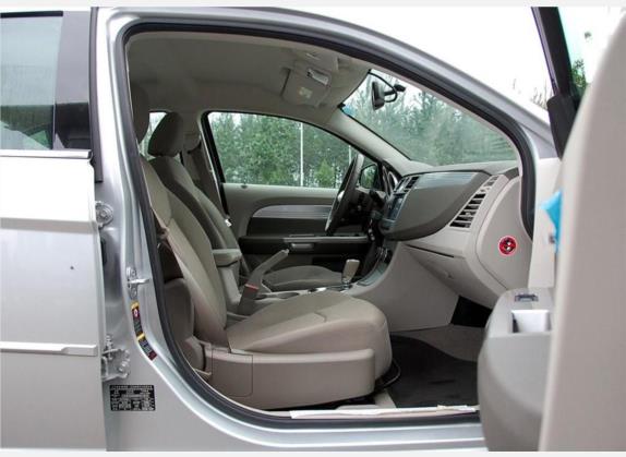 铂锐 2008款 2.0L 舒适型 车厢座椅   前排空间
