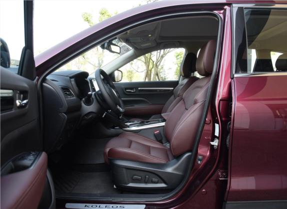 科雷傲 2017款 2.5L 四驱至尊版 车厢座椅   前排空间