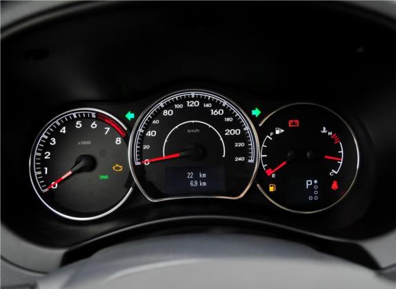 科雷傲(进口) 2013款 2.5L 四驱豪华版 中控类   仪表盘