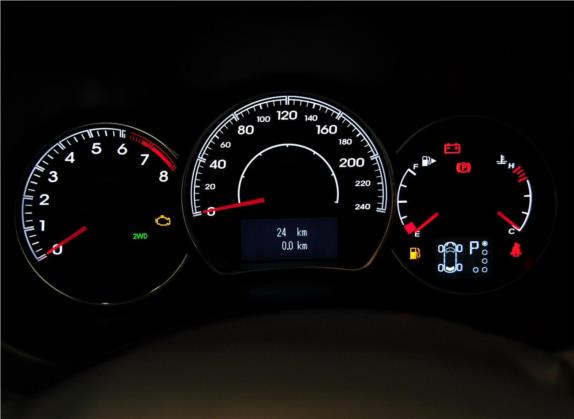 科雷傲(进口) 2014款 2.5L 四驱豪华版 中控类   仪表盘