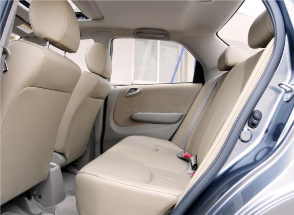 理念S1 2011款 1.5L 自动豪华版 车厢座椅   后排空间