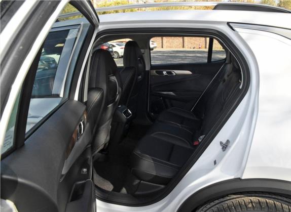 领克01 2019款 2.0T 两驱型版 国V 车厢座椅   后排空间