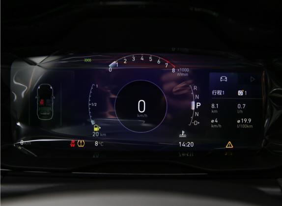 领克02 2021款 1.5T DCT两驱劲Pro 中控类   仪表盘
