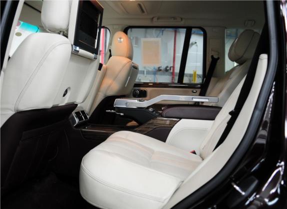 揽胜 2012款 5.0 SC V8 巅峰创世典藏版 车厢座椅   后排空间