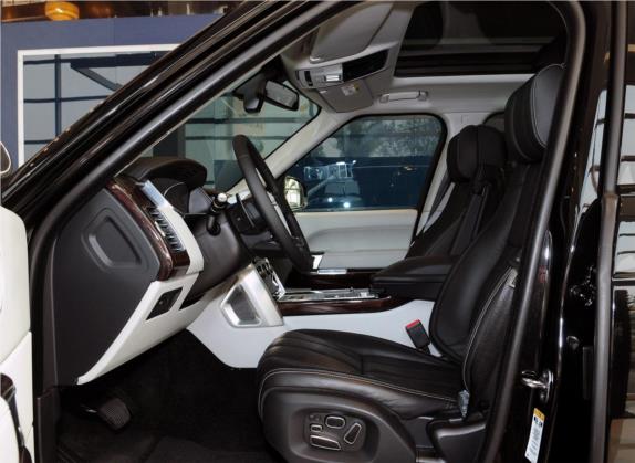 揽胜 2014款 3.0 TDV6 Vogue SE 车厢座椅   前排空间