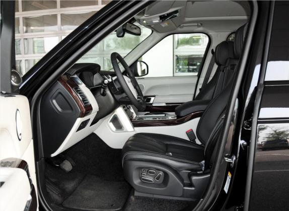 揽胜 2014款 3.0 TDV6 Vogue 车厢座椅   前排空间