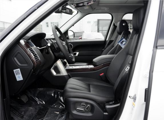 揽胜 2014款 改款 3.0 SC V6 Vogue 车厢座椅   前排空间