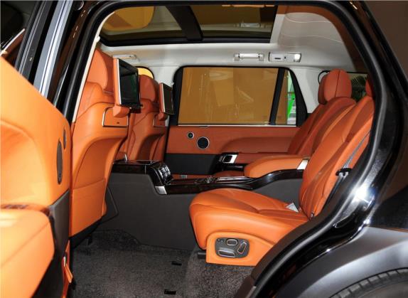 揽胜 2014款 5.0 SC V8 AB 巅峰创世加长版 车厢座椅   后排空间