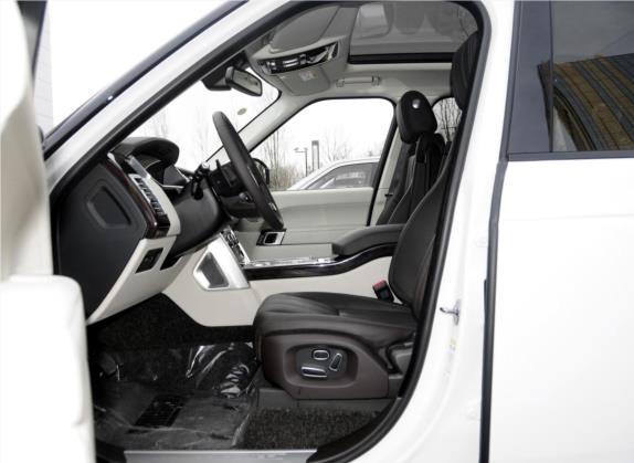 揽胜 2015款 3.0 SC V6 Vogue 车厢座椅   前排空间