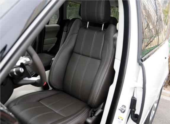 揽胜 2015款 3.0 SC V6 Vogue 车厢座椅   后排空间