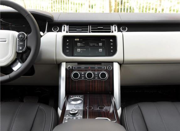 揽胜 2016款 3.0 SC V6 Vogue SE 创世加长版 中控类   中控台