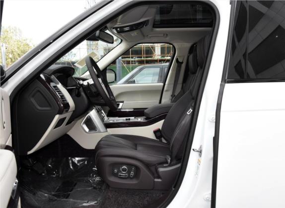 揽胜 2016款 3.0 SC V6 Vogue SE 创世加长版 车厢座椅   前排空间