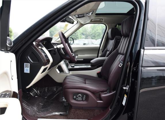揽胜 2016款 5.0 SC V8 AB 尊崇创世加长版 车厢座椅   前排空间