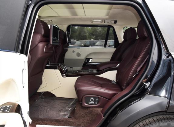 揽胜 2016款 5.0 SC V8 AB 尊崇创世加长版 车厢座椅   后排空间