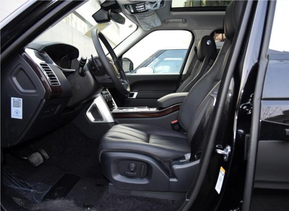 揽胜 2017款 3.0 SC V6 Vogue 加长版 车厢座椅   前排空间