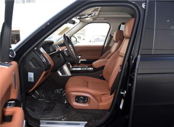 揽胜 2017款 5.0 SC V8 巅峰创世加长版 车厢座椅   前排空间