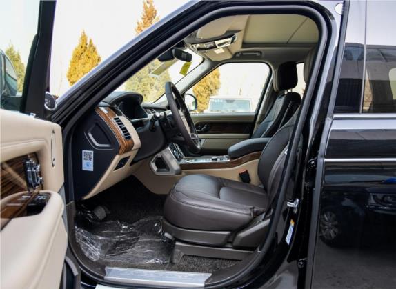 揽胜 2018款 3.0 SC V6 Vogue 传世版 车厢座椅   前排空间
