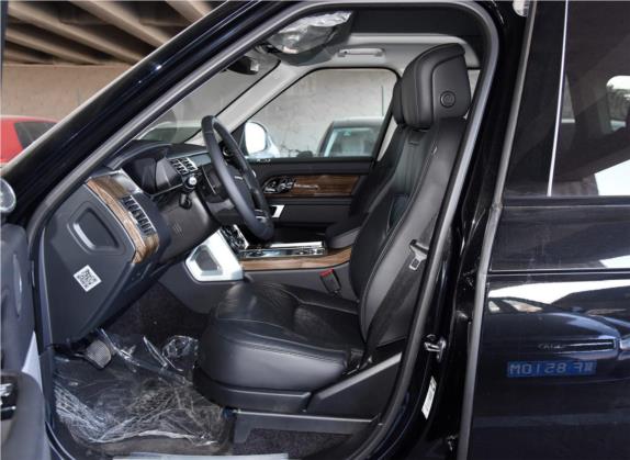 揽胜 2019款 3.0 SC V6 盛世版 车厢座椅   前排空间