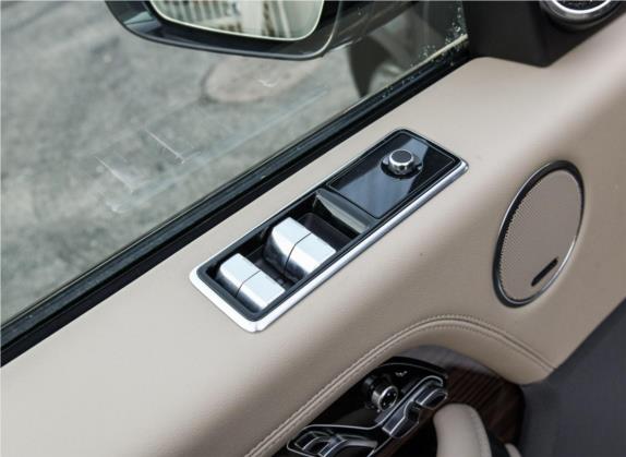 揽胜 2019款 3.0 SC V6 传世加长版 车厢座椅   门窗控制