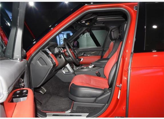 揽胜 2020款 5.0 SC V8 50周年SV典藏版 车厢座椅   前排空间