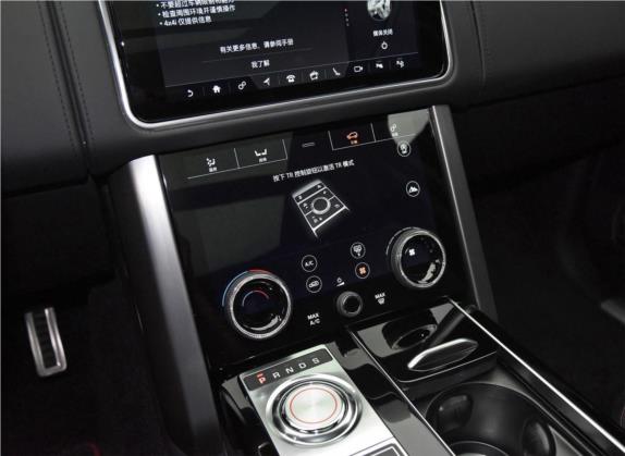 揽胜 2021款 5.0 SC V8 SVA耀夜运动版 中控类   挡把