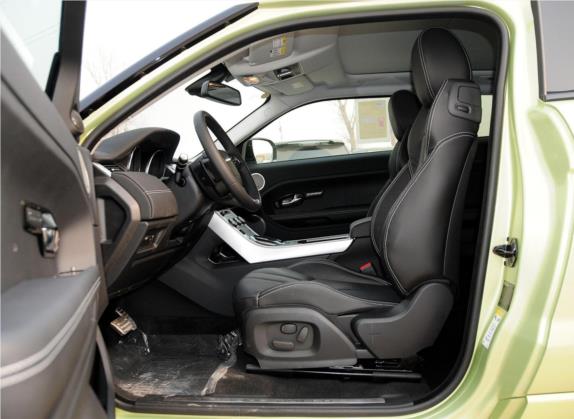 揽胜极光(进口) 2013款 2.0T 3门耀动版 车厢座椅   前排空间