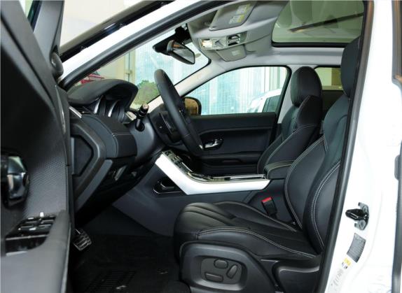 揽胜极光(进口) 2013款 2.2T 5门柴油版 车厢座椅   前排空间
