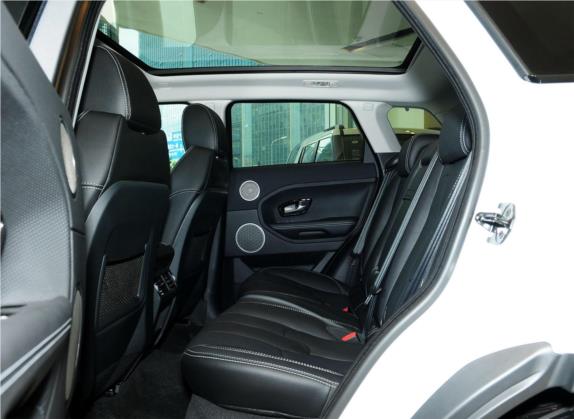 揽胜极光(进口) 2013款 2.2T 5门柴油版 车厢座椅   后排空间