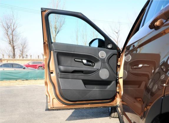揽胜极光(进口) 2014款 2.0T 5门耀动版 车厢座椅   前门板