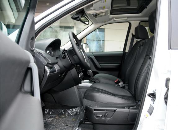 神行者2 2013款 2.0T Si4 越动限量版 车厢座椅   前排空间