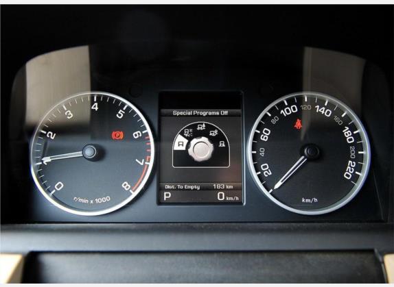 发现 2010款 5.0 V8 HSE 汽油版 中控类   仪表盘