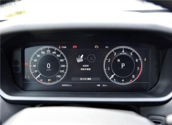 发现 2018款 3.0 SC V6 HSE 中控类   仪表盘
